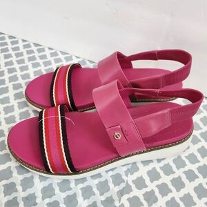 Cole Haan Zerogrand Pink Sandals Modern Design 8.5 NWOT